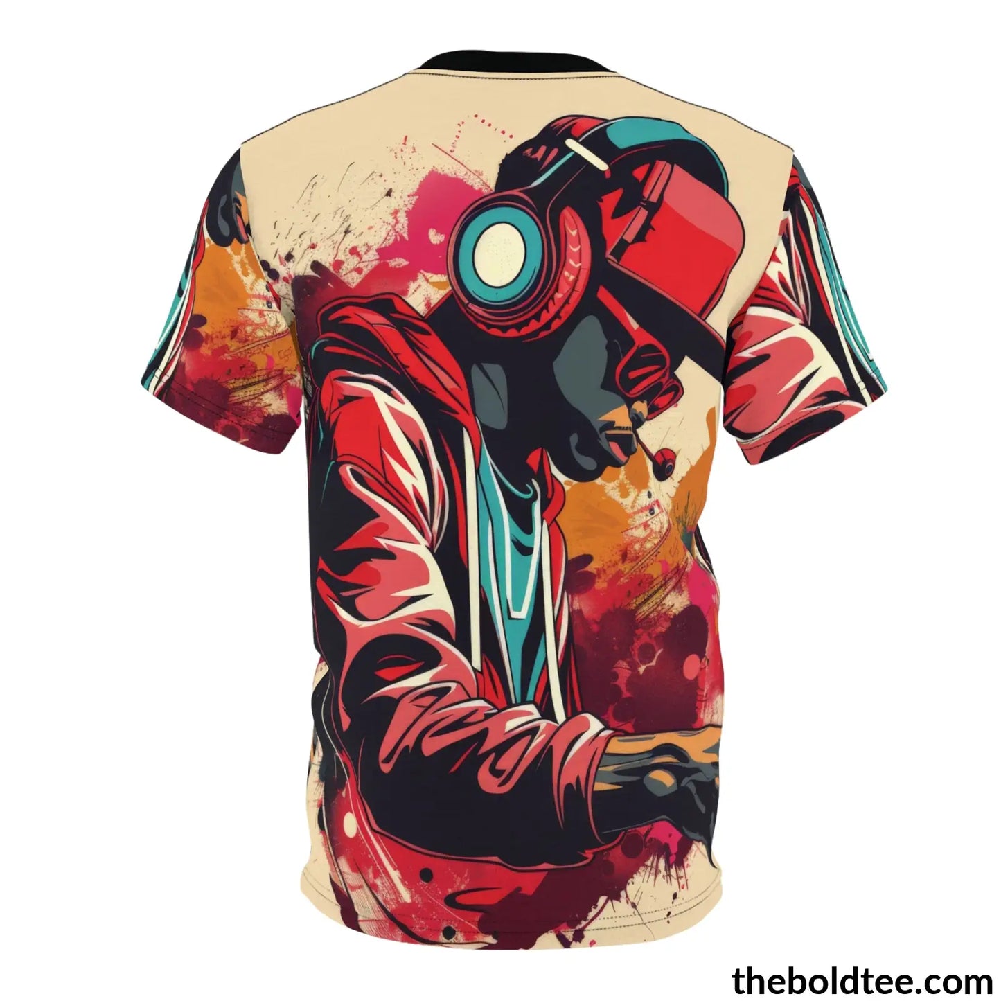 Hip Hop Tee - Premium All Over Print Crewneck Shirt Prints