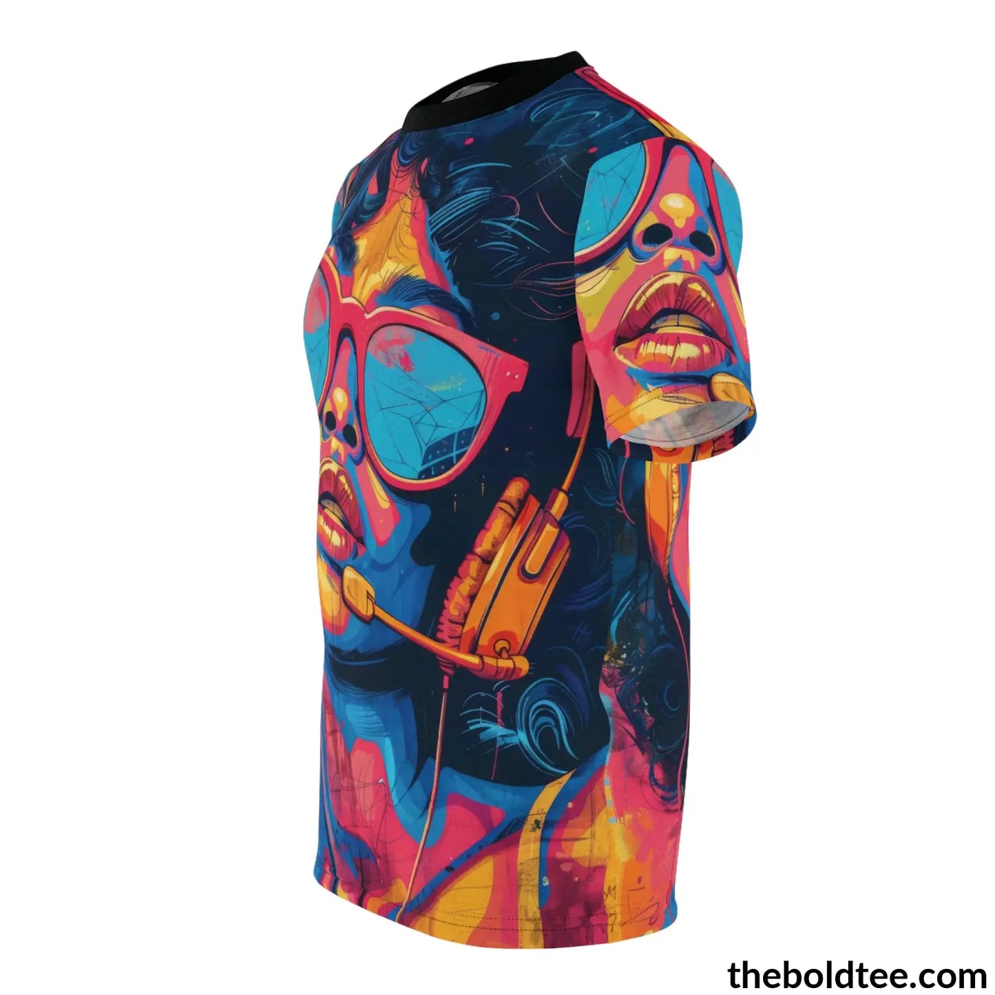 Hip Hop Tee - Premium All Over Print Crewneck Shirt Prints