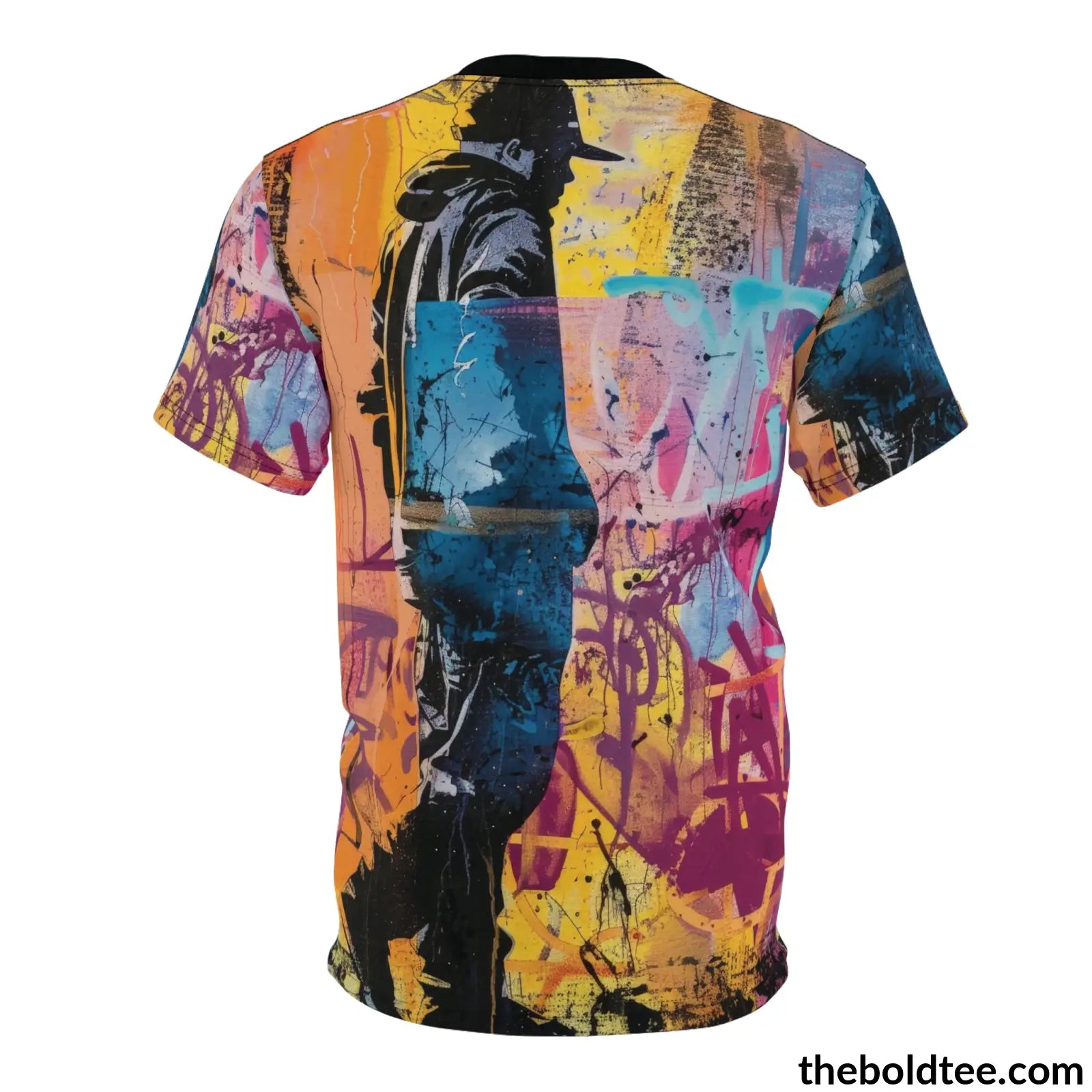 Hip Hop Tee - Premium All Over Print Crewneck Shirt Prints