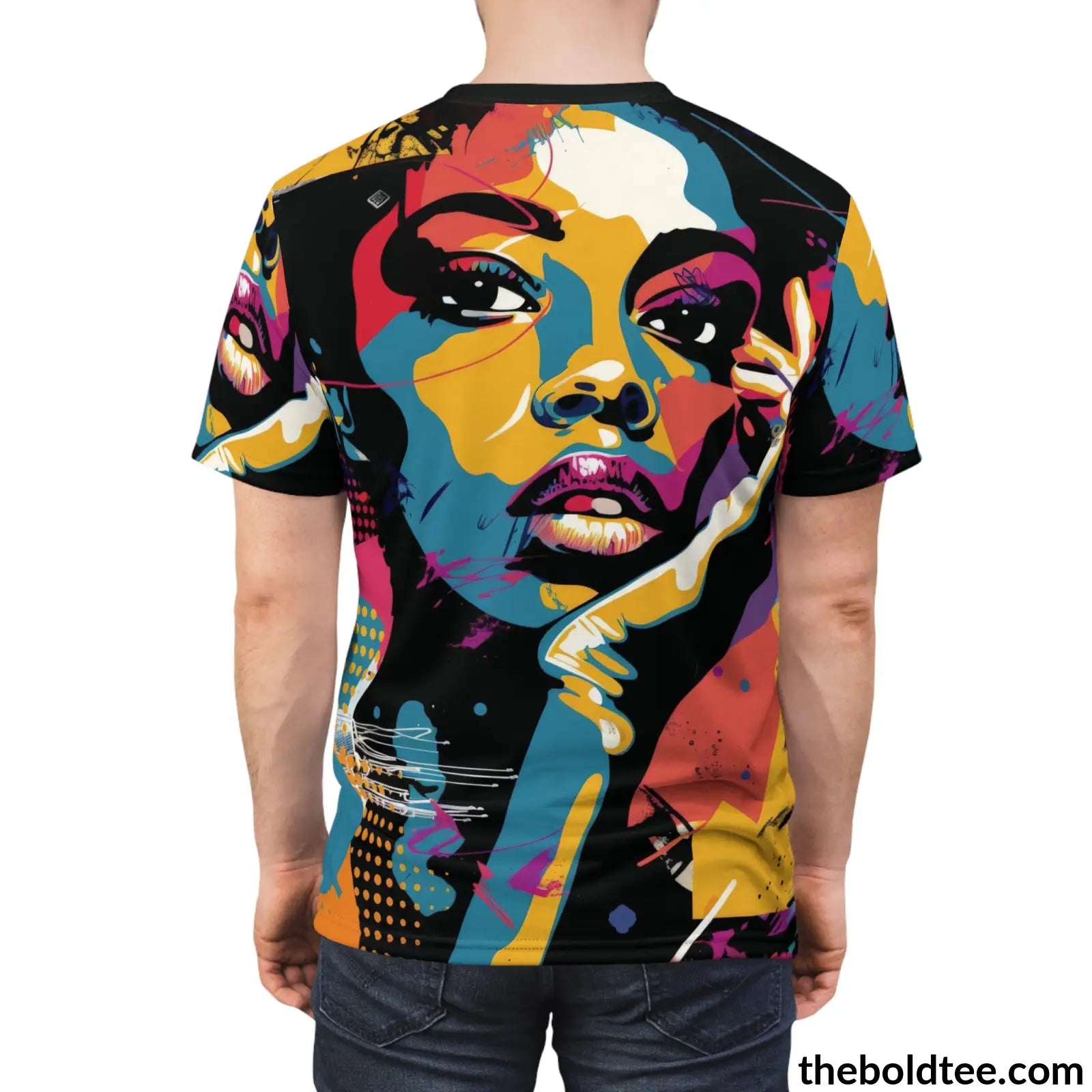 Hip Hop Tee - Premium All Over Print Crewneck Shirt Prints