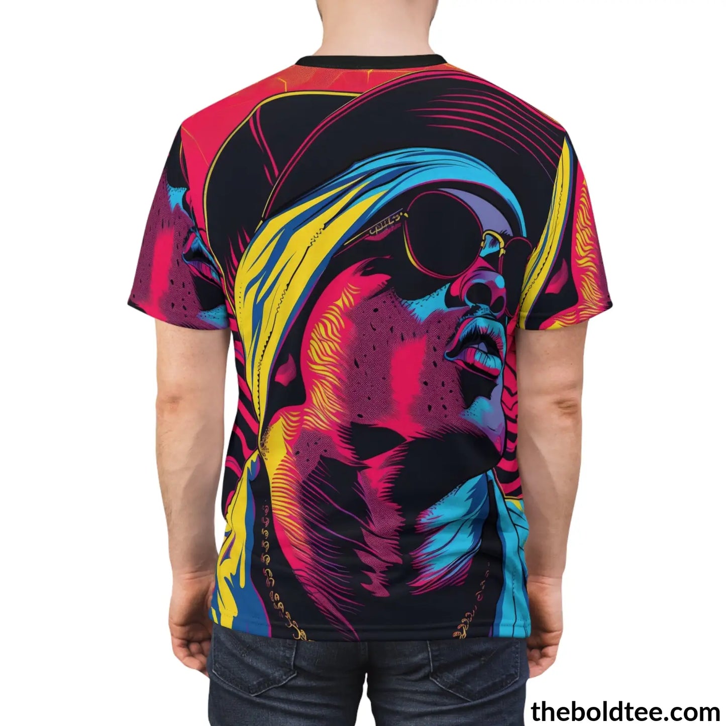 Hip Hop Tee - Premium All Over Print Crewneck Shirt Prints