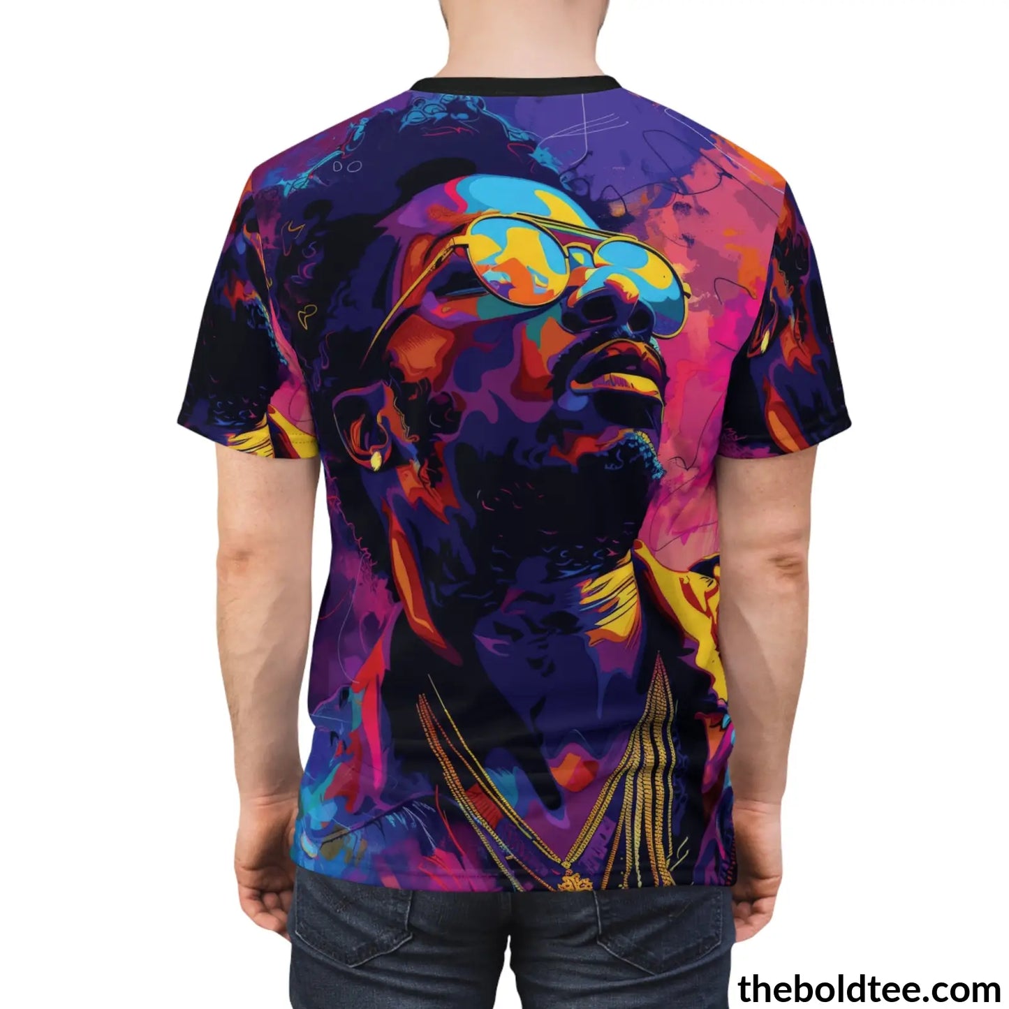 Hip Hop Tee - Premium All Over Print Crewneck Shirt Prints