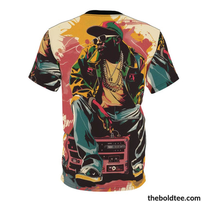 Hip Hop Tee - Premium All Over Print Crewneck Shirt Prints