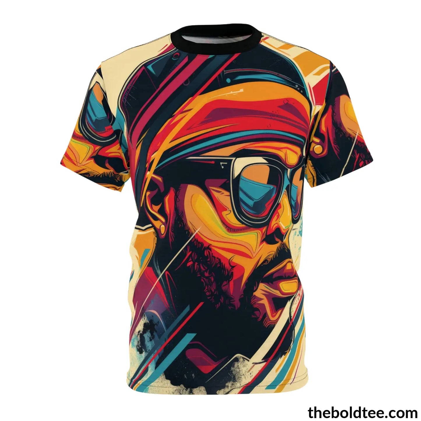 Hip Hop Tee - Premium All Over Print Crewneck Shirt S Prints