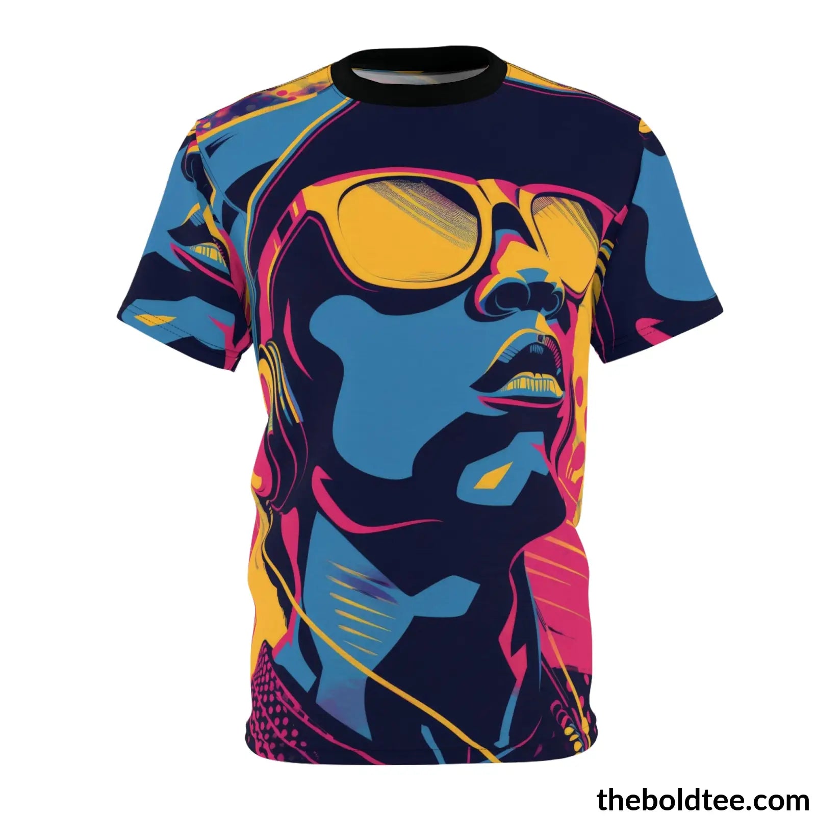 Hip Hop Tee - Premium All Over Print Crewneck Shirt S Prints