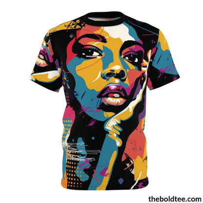 Hip Hop Tee - Premium All Over Print Crewneck Shirt S Prints