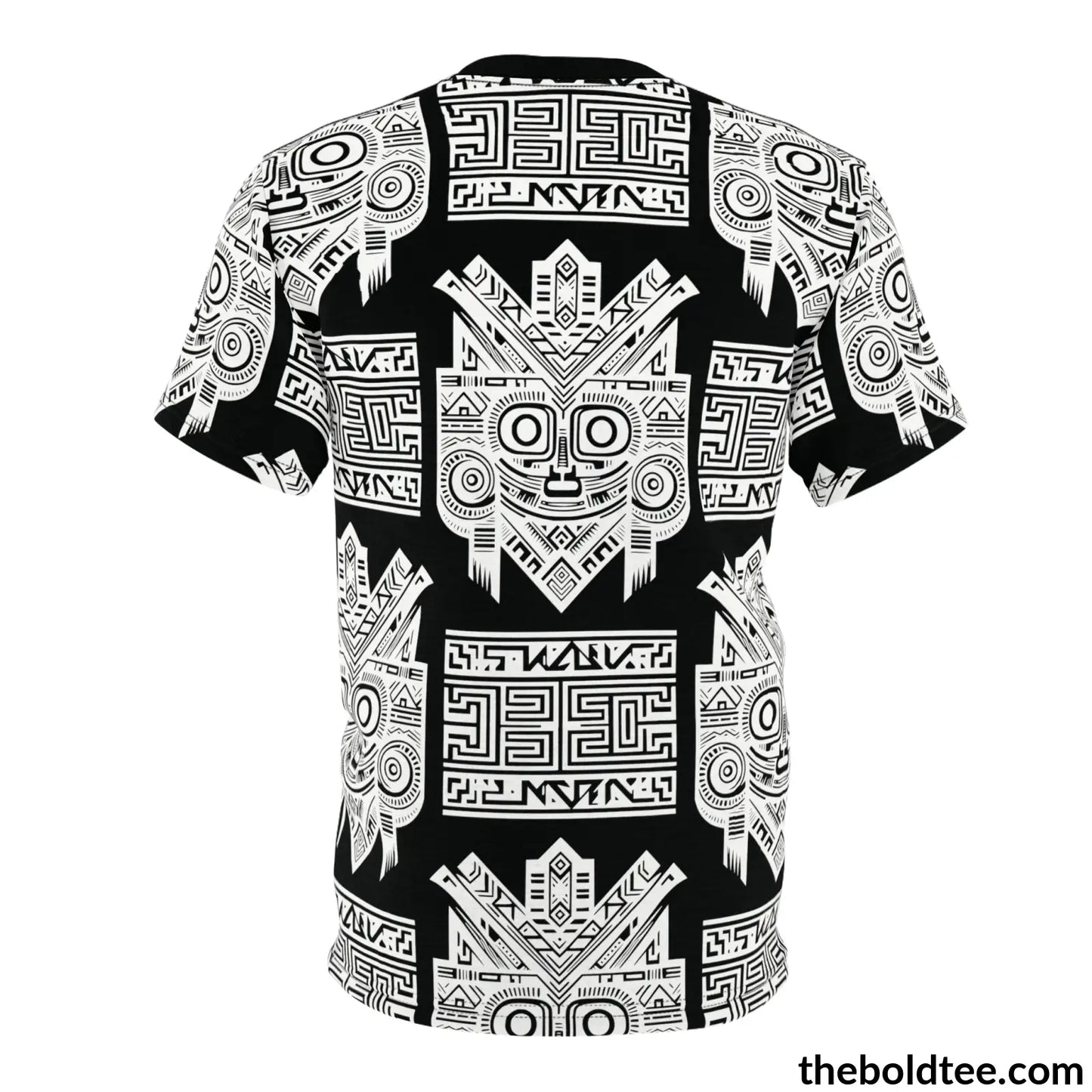 Inca Pattern Tee - Premium All Over Print Crewneck Prints