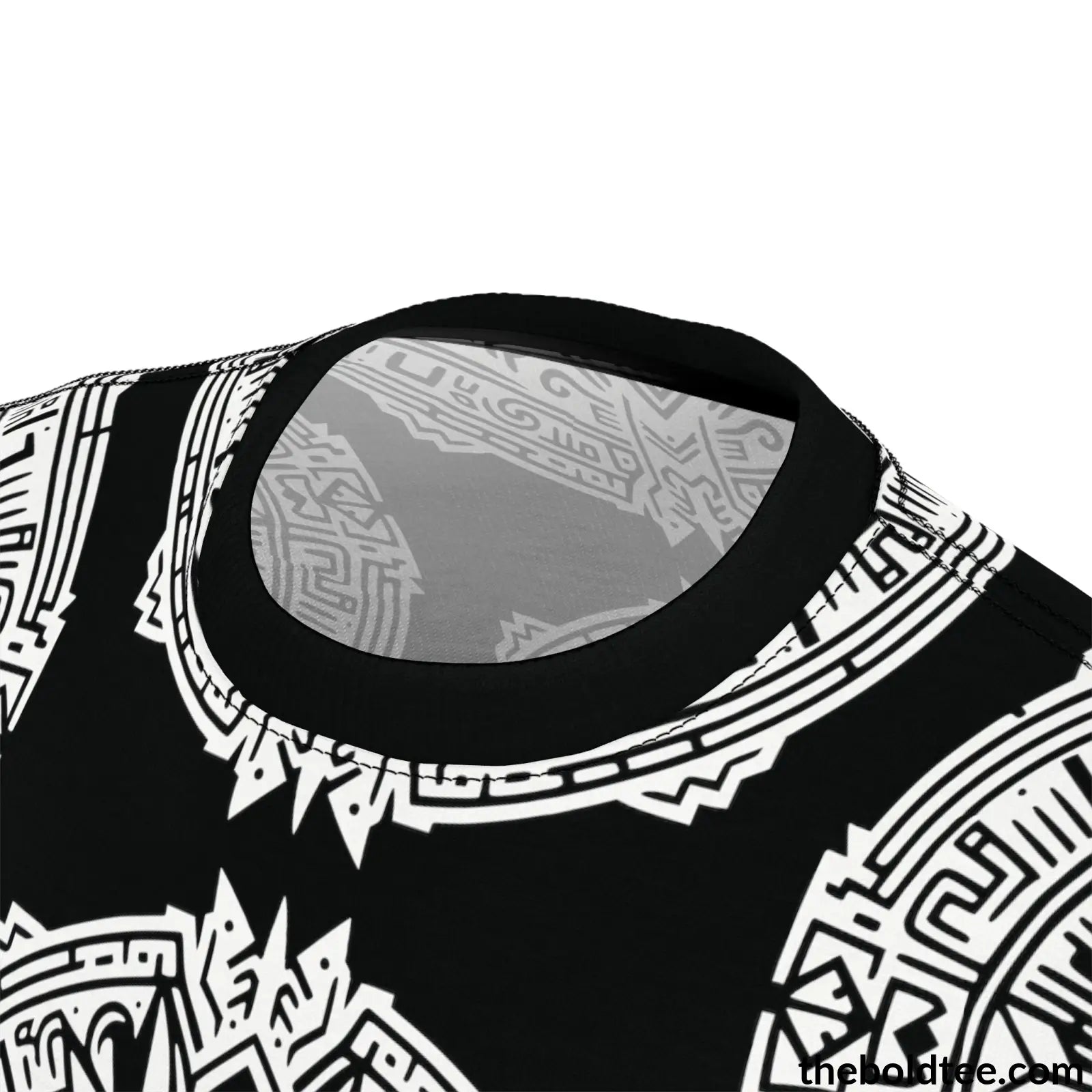 Inca Pattern Tee - Premium All Over Print Crewneck Prints