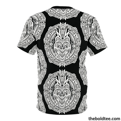 Inca Pattern Tee - Premium All Over Print Crewneck Prints