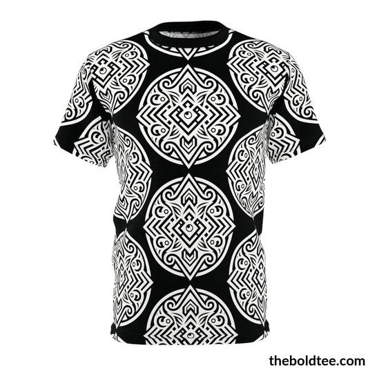 Inca Pattern Tee - Premium All Over Print Crewneck S Prints