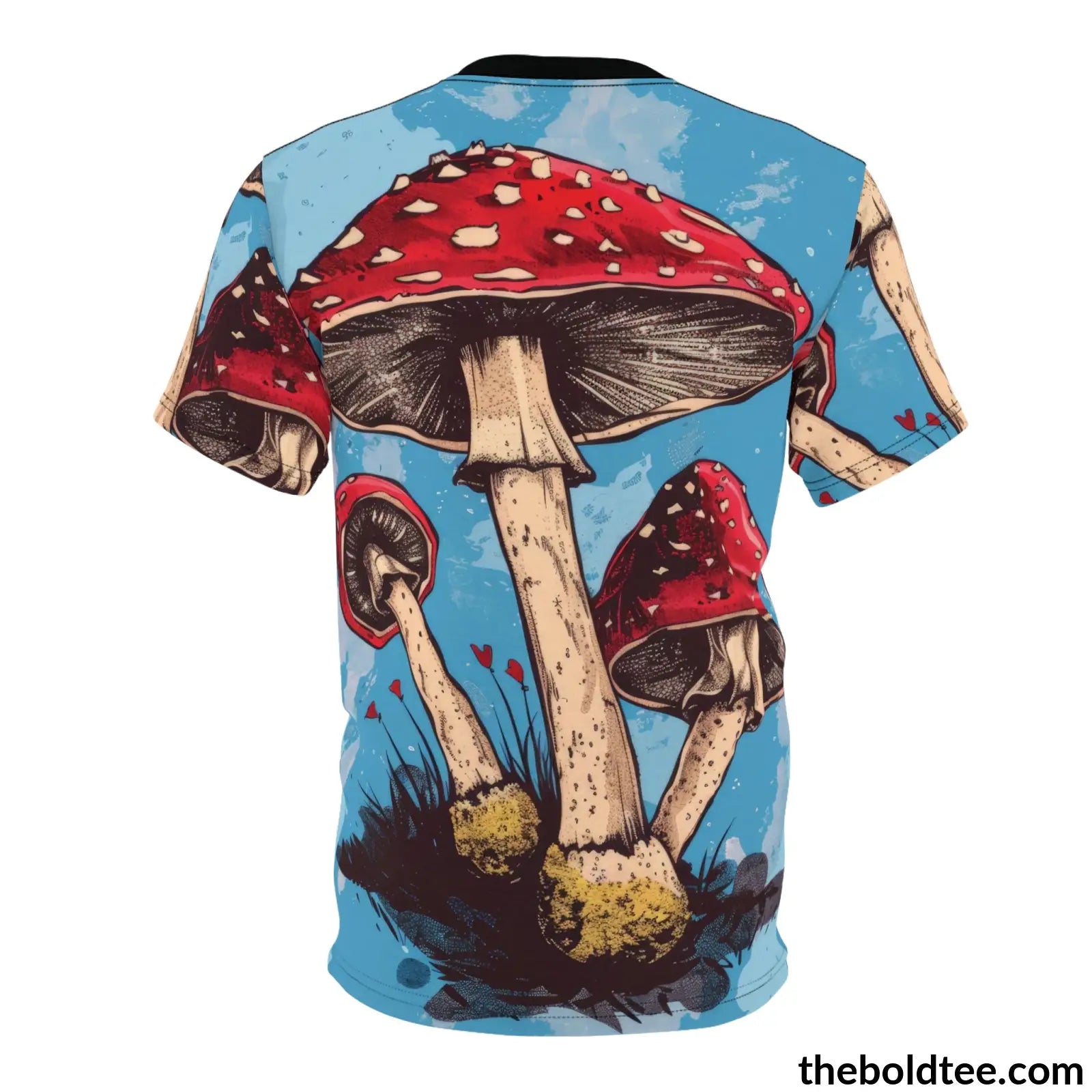 Magic Mushroom Tee - Premium All Over Print Crewneck Shirt Prints