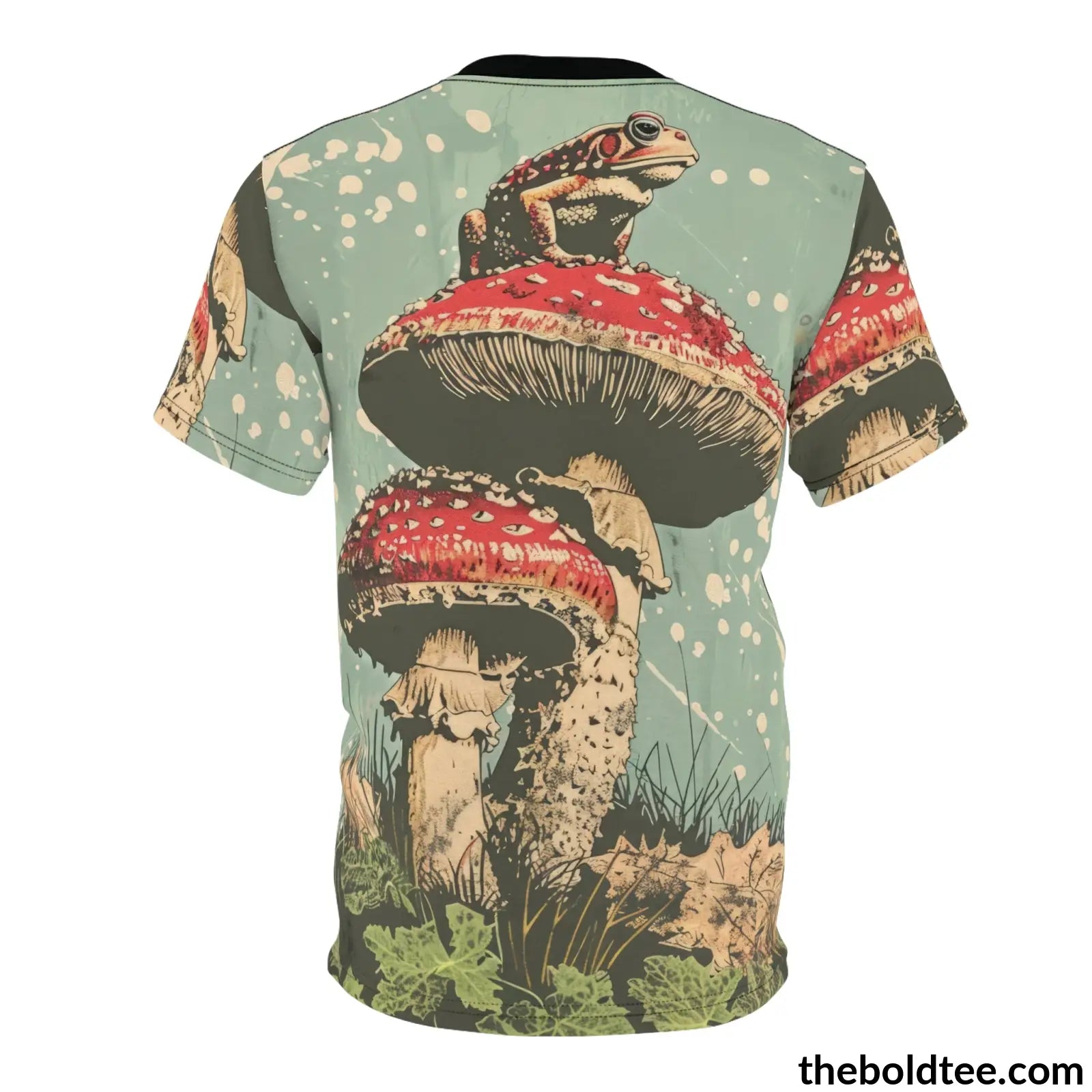 Magic Mushroom Tee - Premium All Over Print Crewneck Shirt Prints