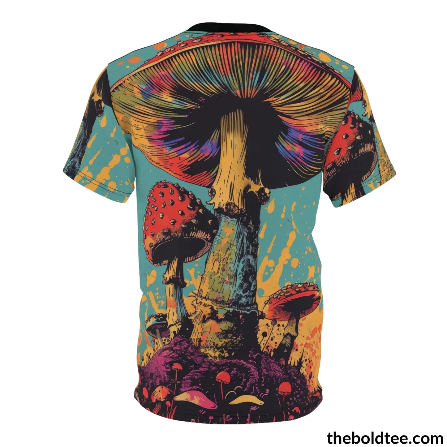 Magic Mushroom Tee - Premium All Over Print Crewneck Shirt Prints