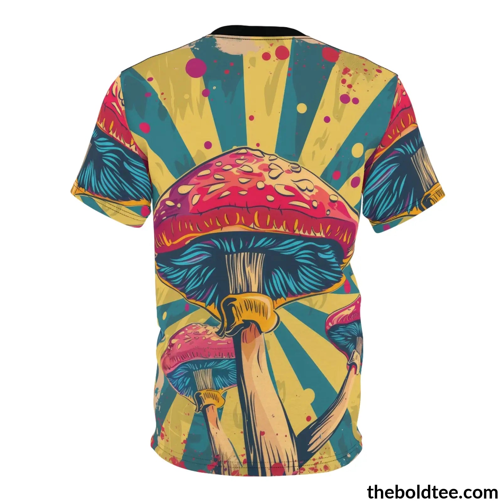 Magic Mushroom Tee - Premium All Over Print Crewneck Shirt Prints