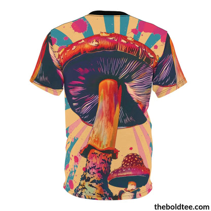 Magic Mushroom Tee - Premium All Over Print Crewneck Shirt Prints