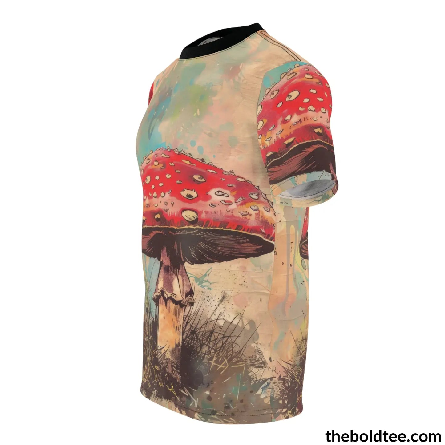 Magic Mushroom Tee - Premium All Over Print Crewneck Shirt Prints