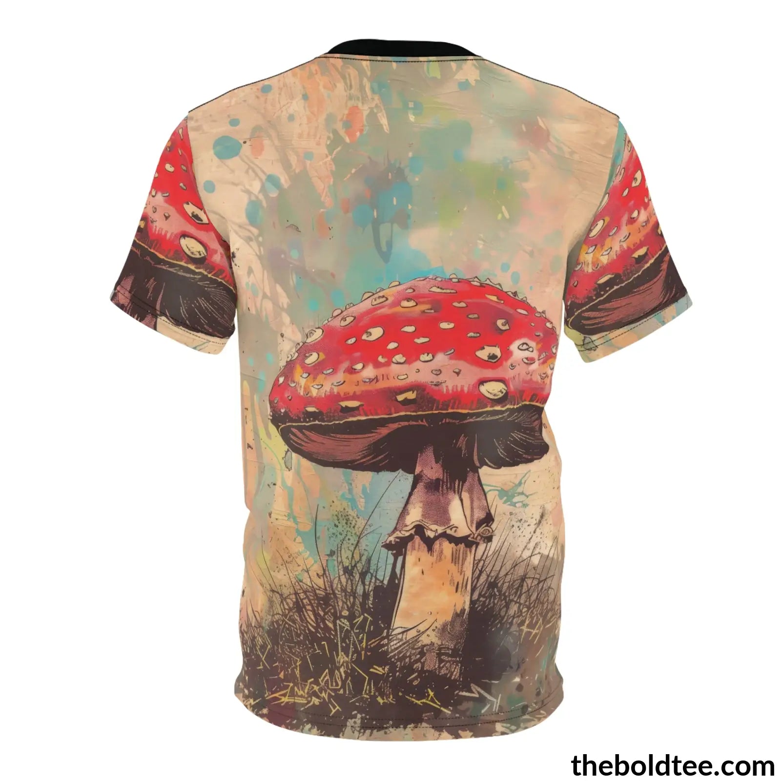 Magic Mushroom Tee - Premium All Over Print Crewneck Shirt Prints