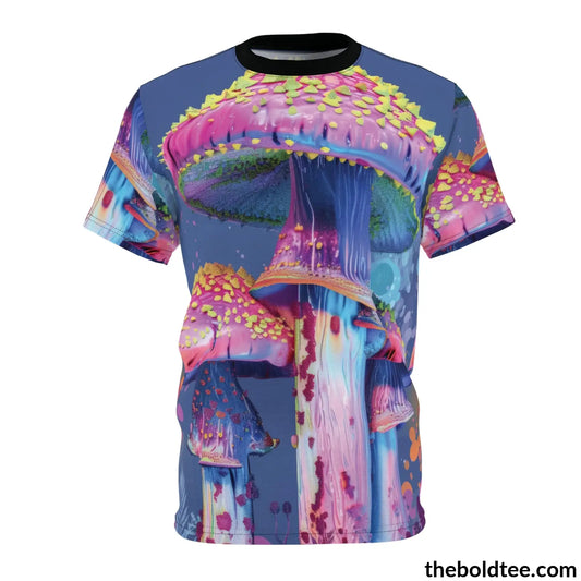 Magic Mushroom Tee - Premium All Over Print Crewneck Shirt S Prints