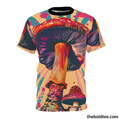 Magic Mushroom Tee - Premium All Over Print Crewneck Shirt S Prints