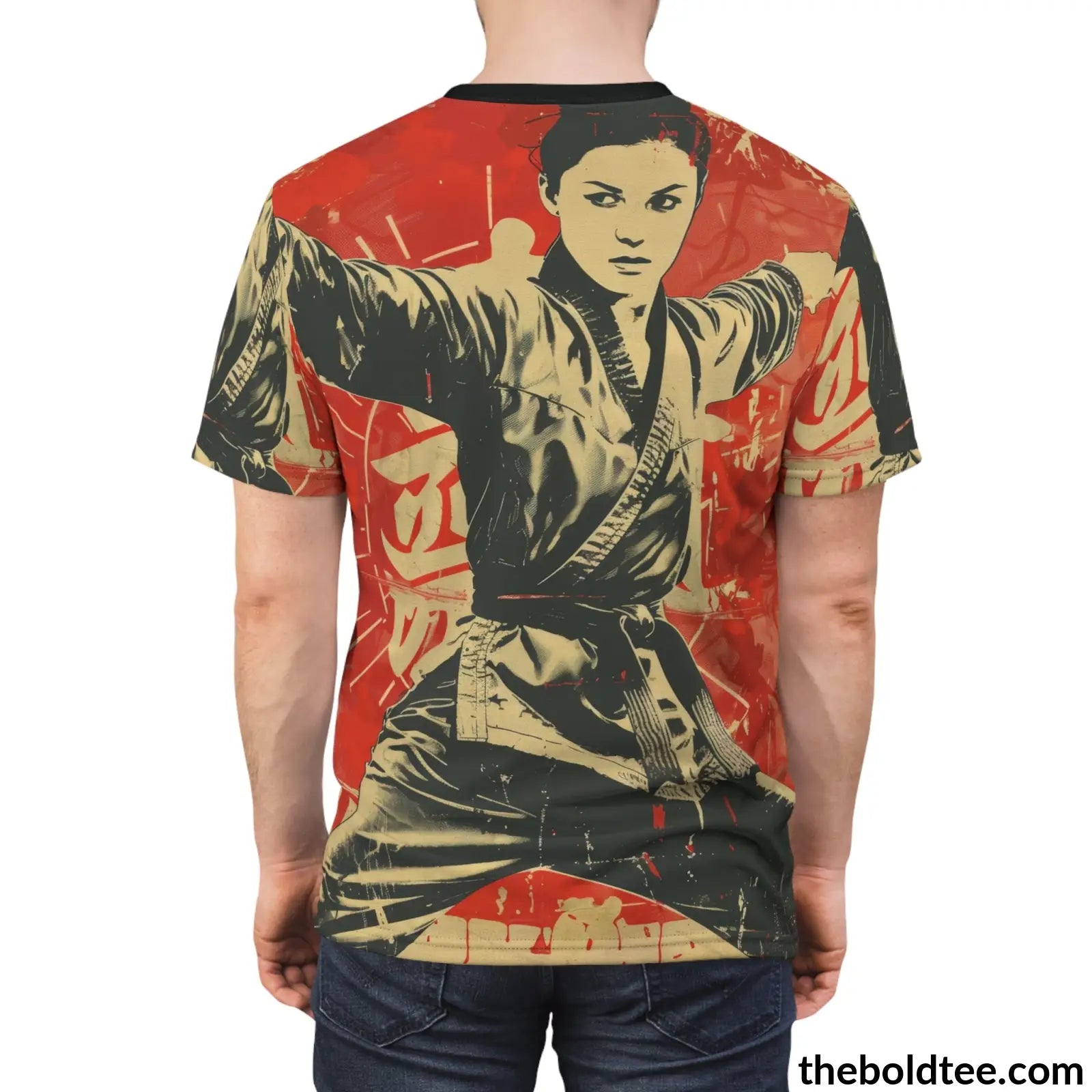 Martial Arts Tee - Premium All Over Print Crewneck Shirt Prints