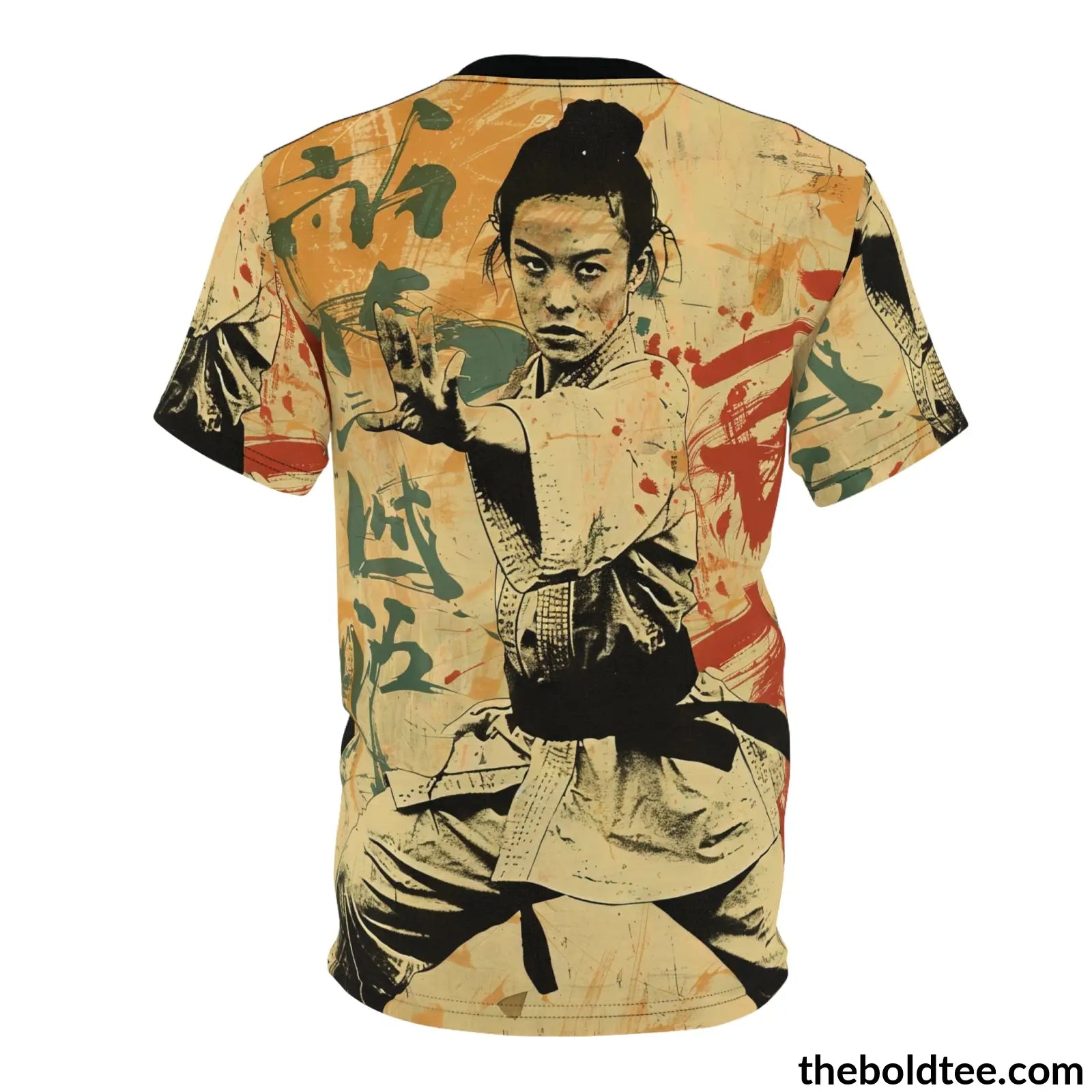 Martial Arts Tee - Premium All Over Print Crewneck Shirt Prints