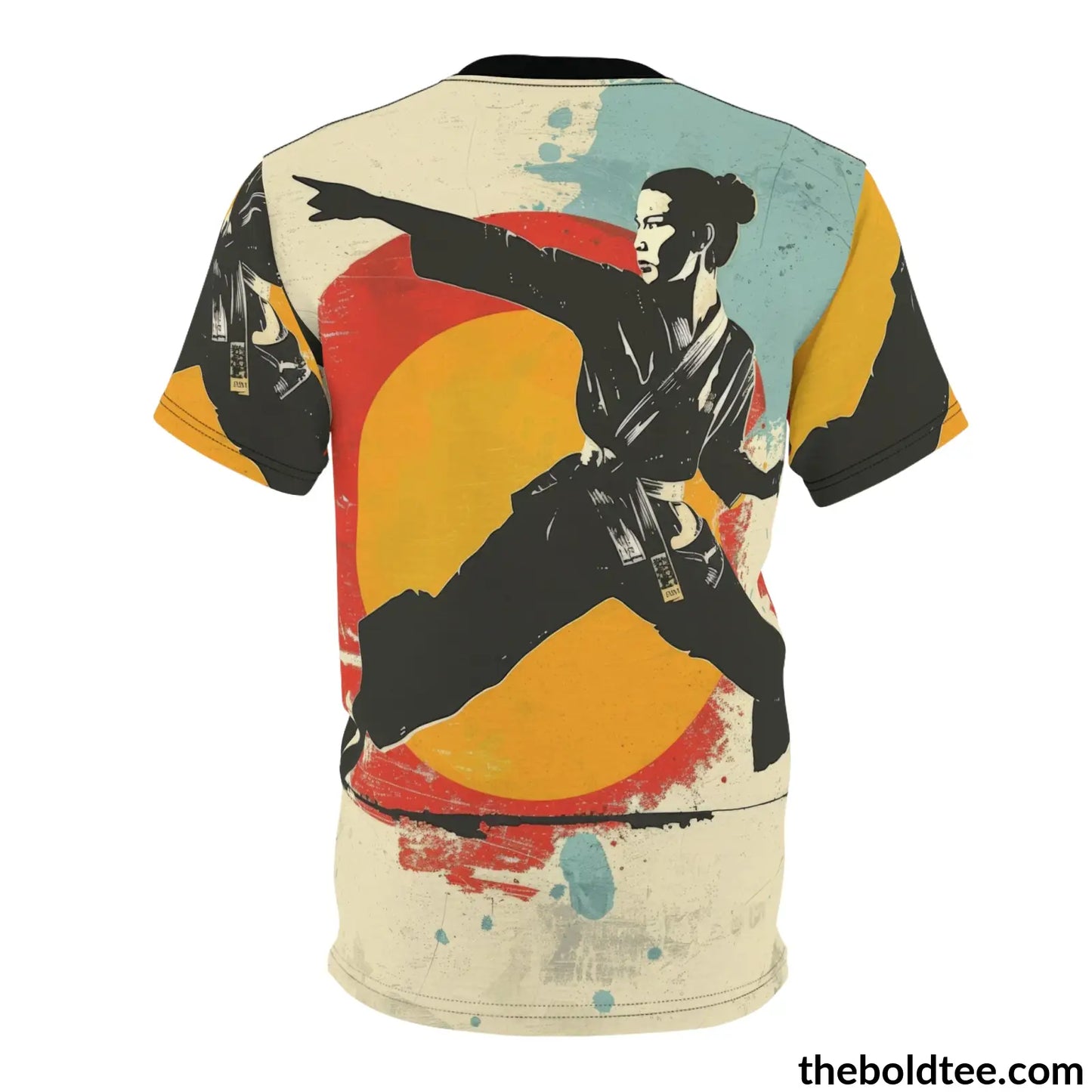 Martial Arts Tee - Premium All Over Print Crewneck Shirt Prints