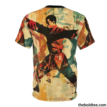 Martial Arts Tee - Premium All Over Print Crewneck Shirt Prints