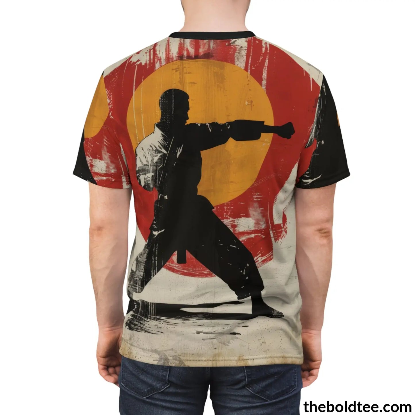 Martial Arts Tee - Premium All Over Print Crewneck Shirt Prints