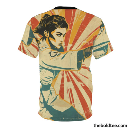 Martial Arts Tee - Premium All Over Print Crewneck Shirt Prints