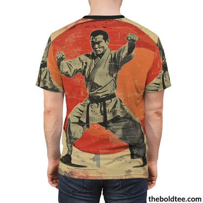 Martial Arts Tee - Premium All Over Print Crewneck Shirt Prints