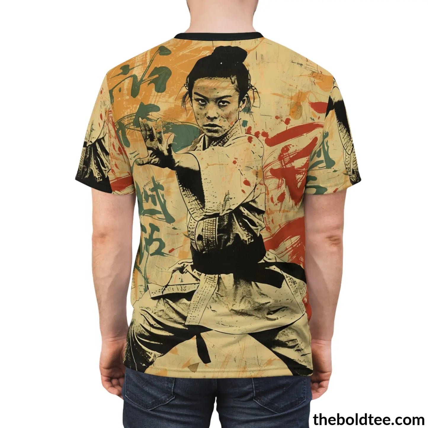 Martial Arts Tee - Premium All Over Print Crewneck Shirt Prints