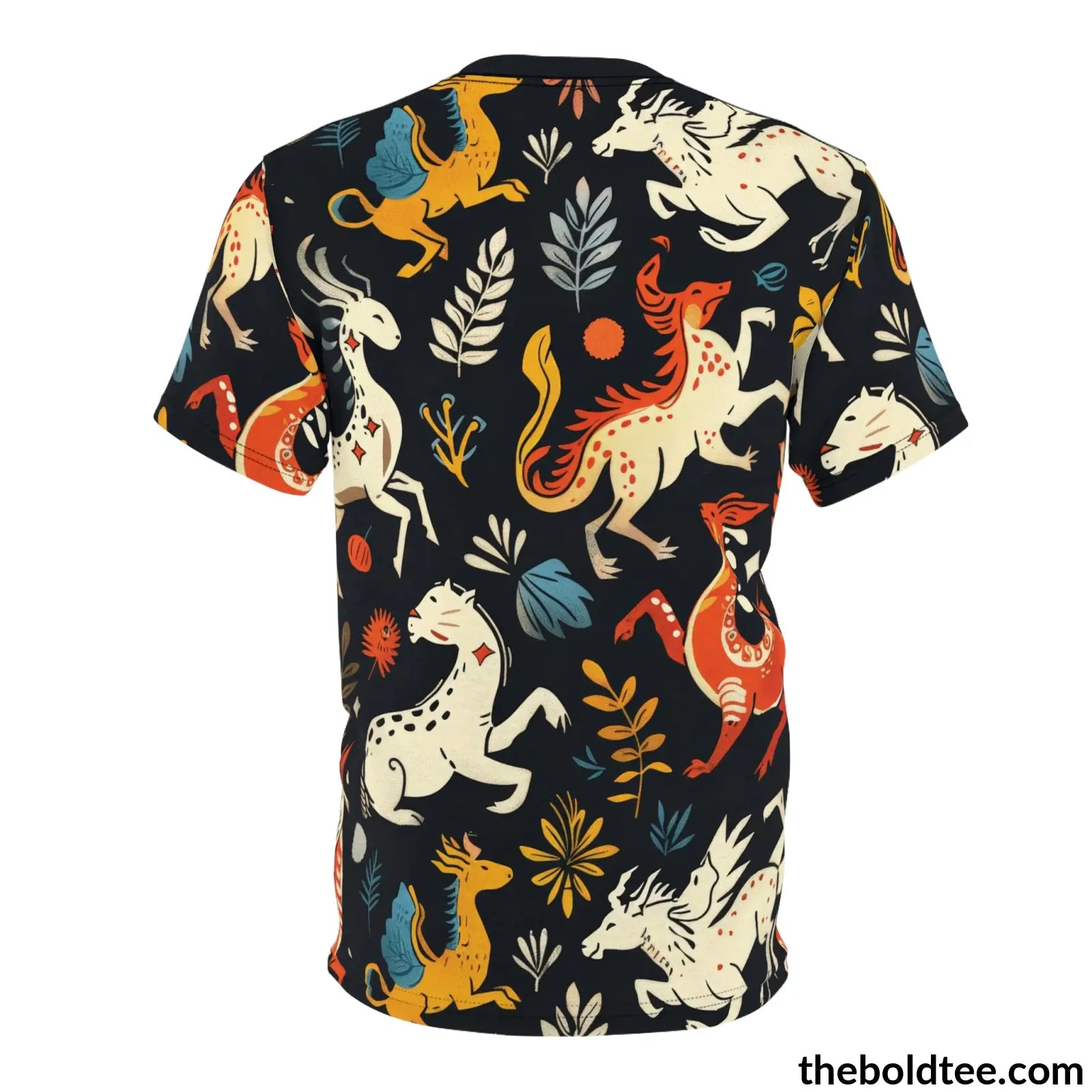 Mythical Creatures Tee - Premium All Over Print Crewneck Shirt Prints