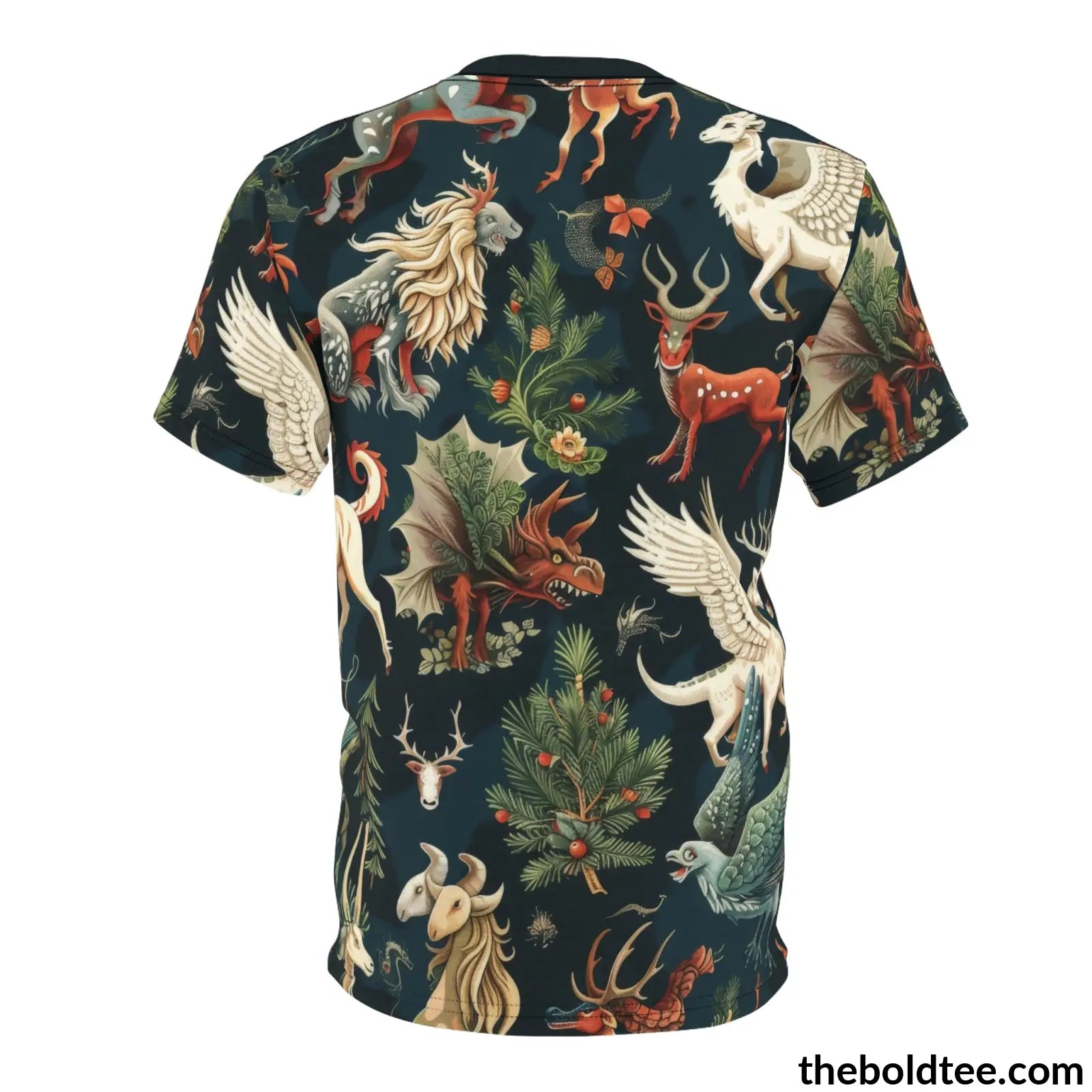 Mythical Creatures Tee - Premium All Over Print Crewneck Shirt Prints