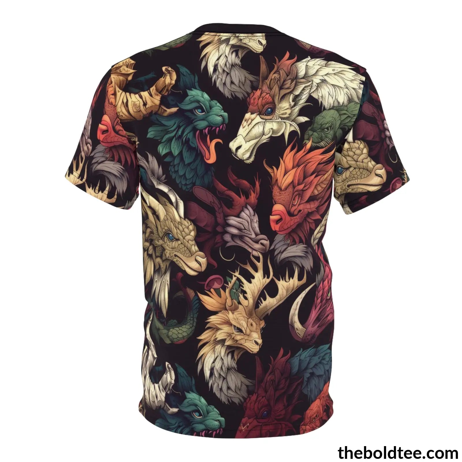 Mythical Creatures Tee - Premium All Over Print Crewneck Shirt Prints