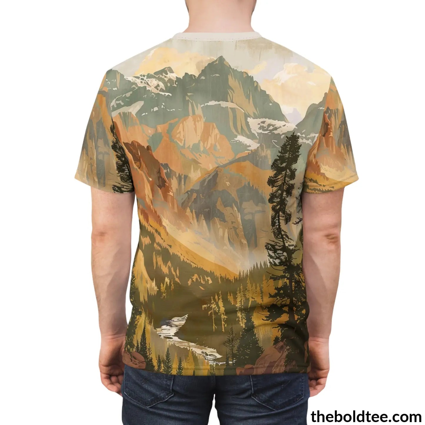 National Park Tee - Premium All Over Print Crewneck Shirt Prints