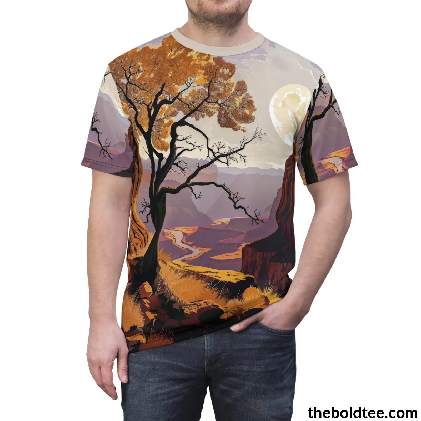 National Park Tee - Premium All Over Print Crewneck Shirt Prints