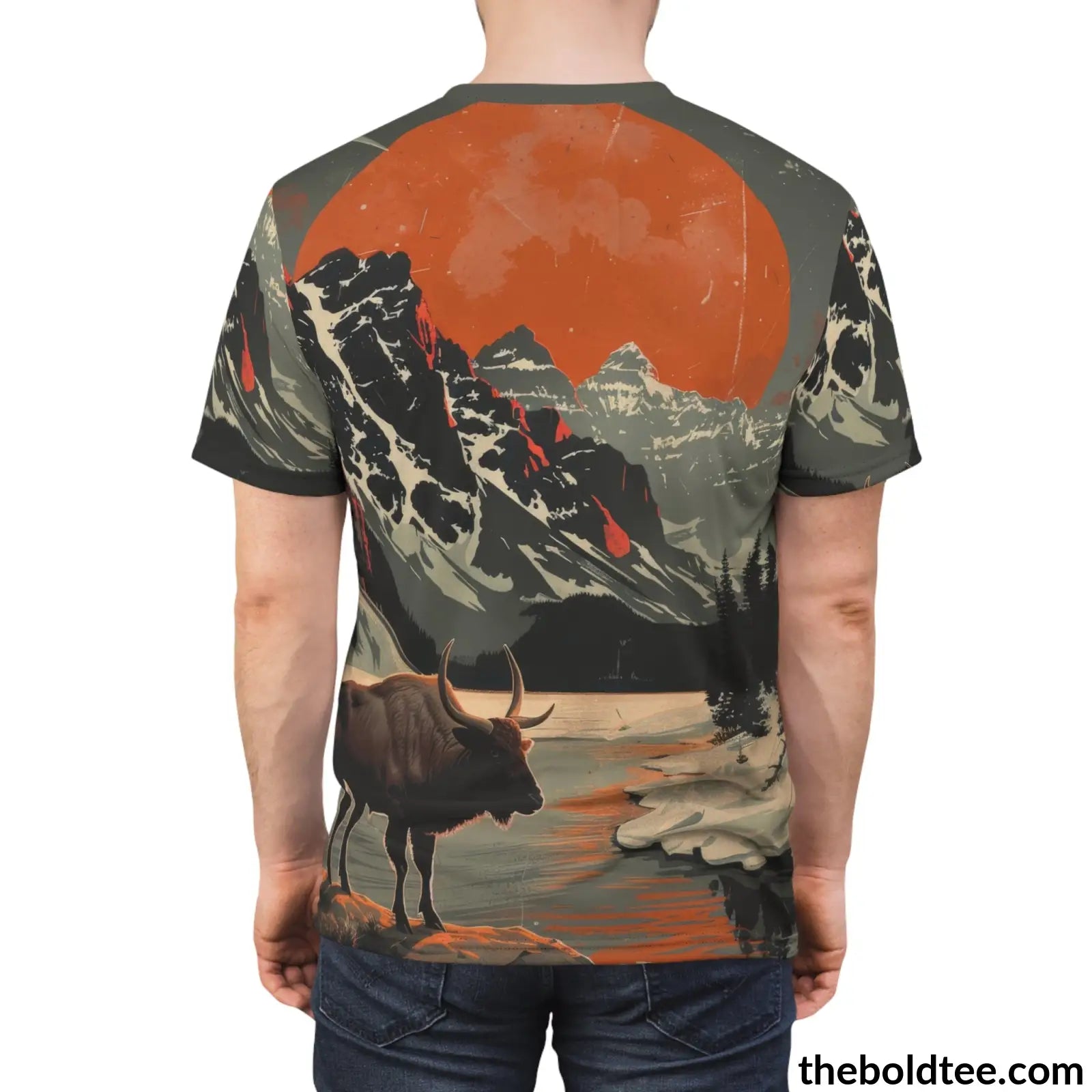 National Park Tee - Premium All Over Print Crewneck Shirt Prints