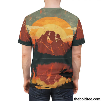 National Park Tee - Premium All Over Print Crewneck Shirt Prints