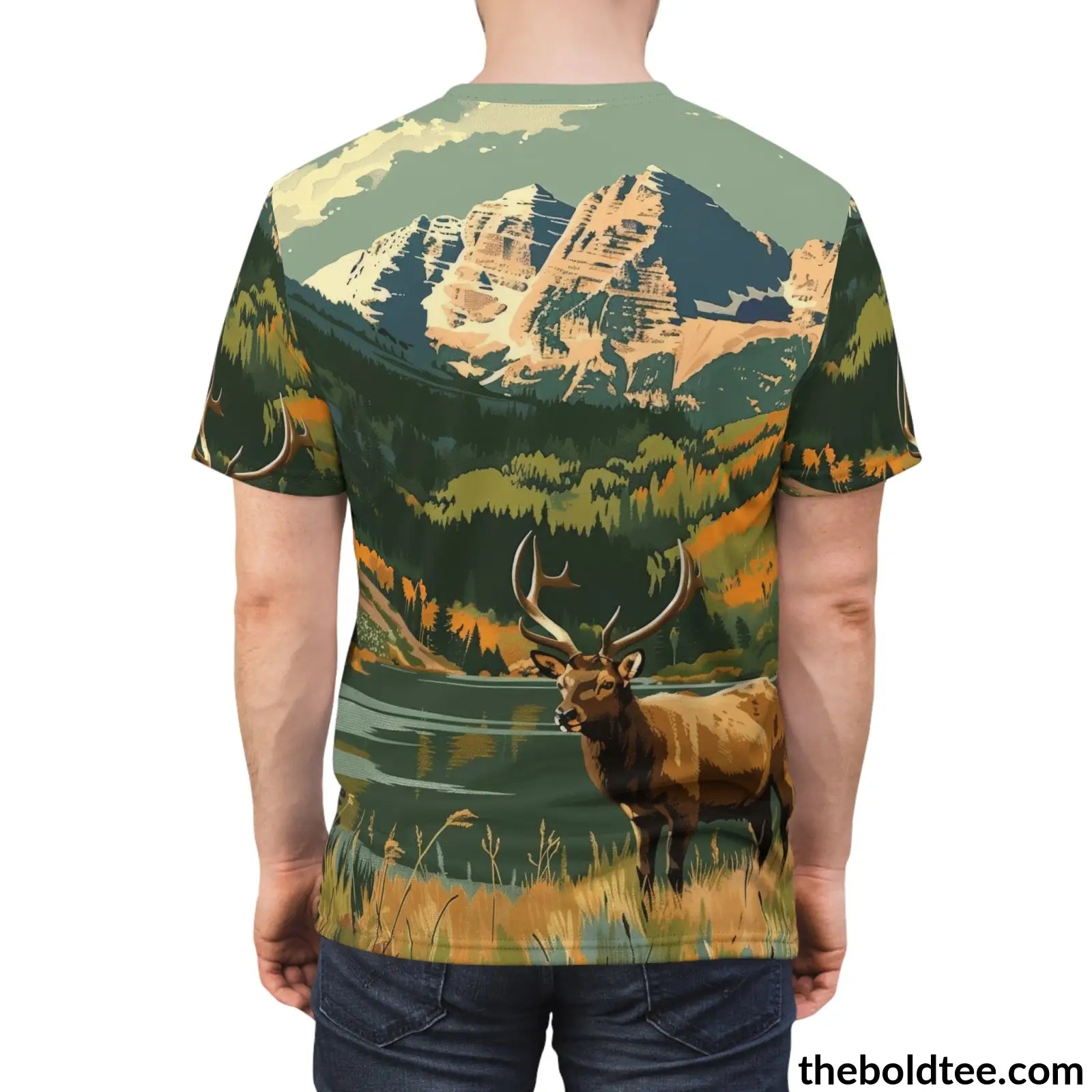 National Park Tee - Premium All Over Print Crewneck Shirt Prints