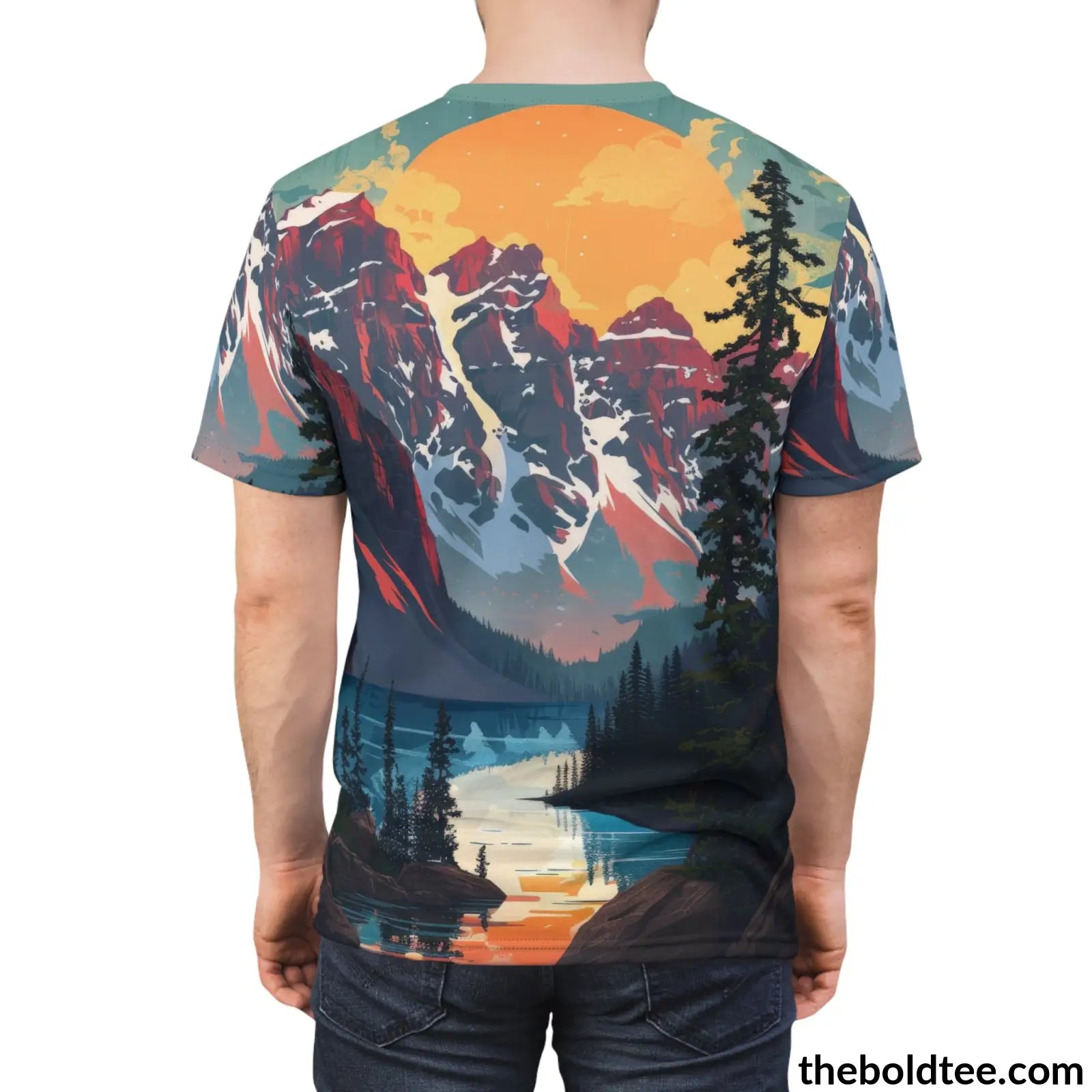 National Park Tee - Premium All Over Print Crewneck Shirt Prints