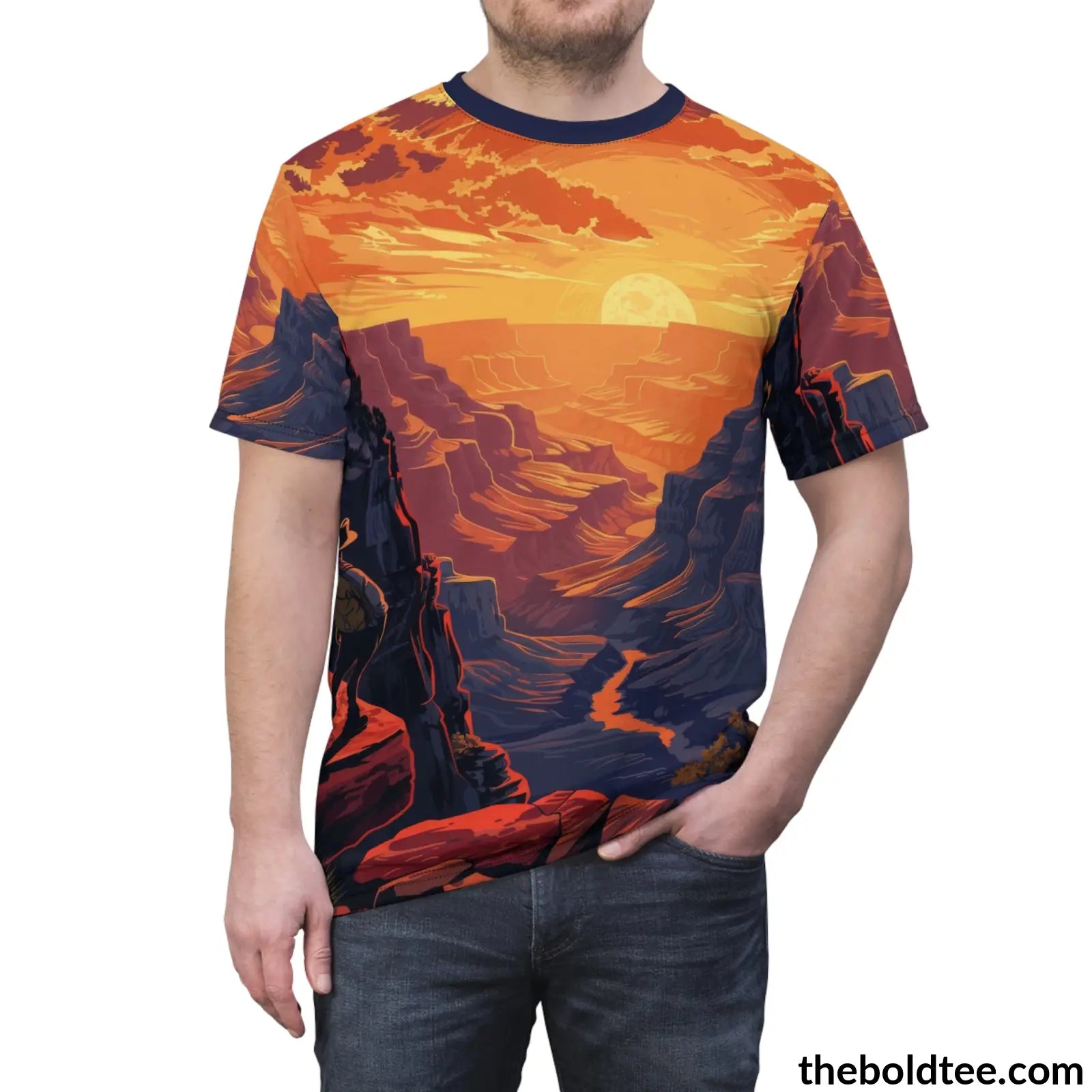 National Park Tee - Premium All Over Print Crewneck Shirt Prints