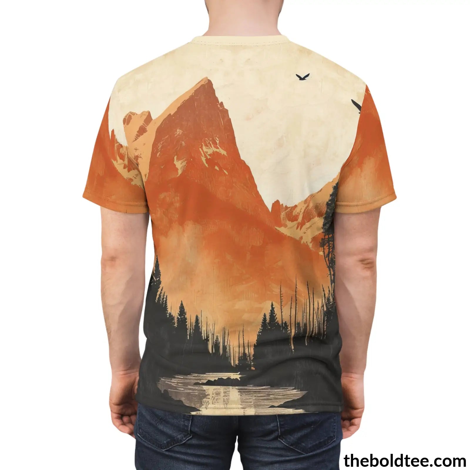 National Park Tee - Premium All Over Print Crewneck Shirt Prints