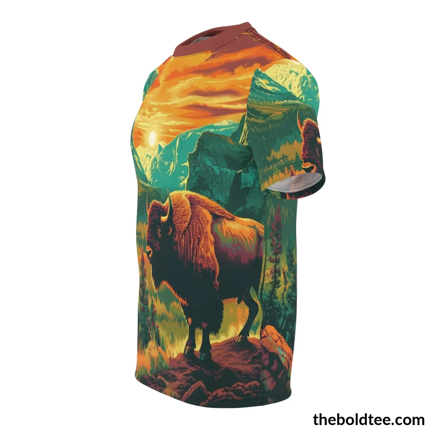 National Park Tee - Premium All Over Print Crewneck Shirt Prints