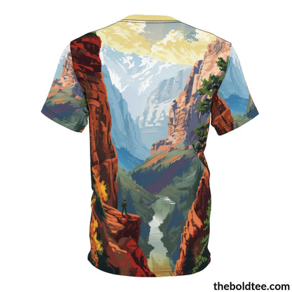 National Park Tee - Premium All Over Print Crewneck Shirt Prints