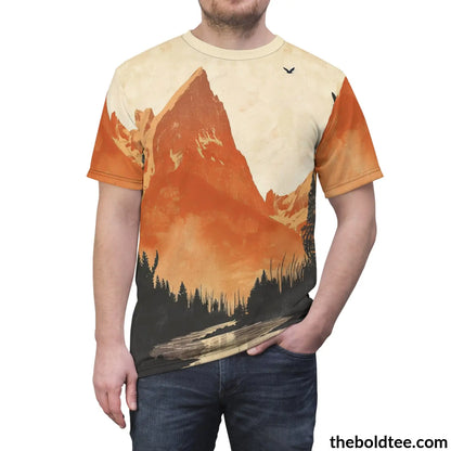 National Park Tee - Premium All Over Print Crewneck Shirt Prints