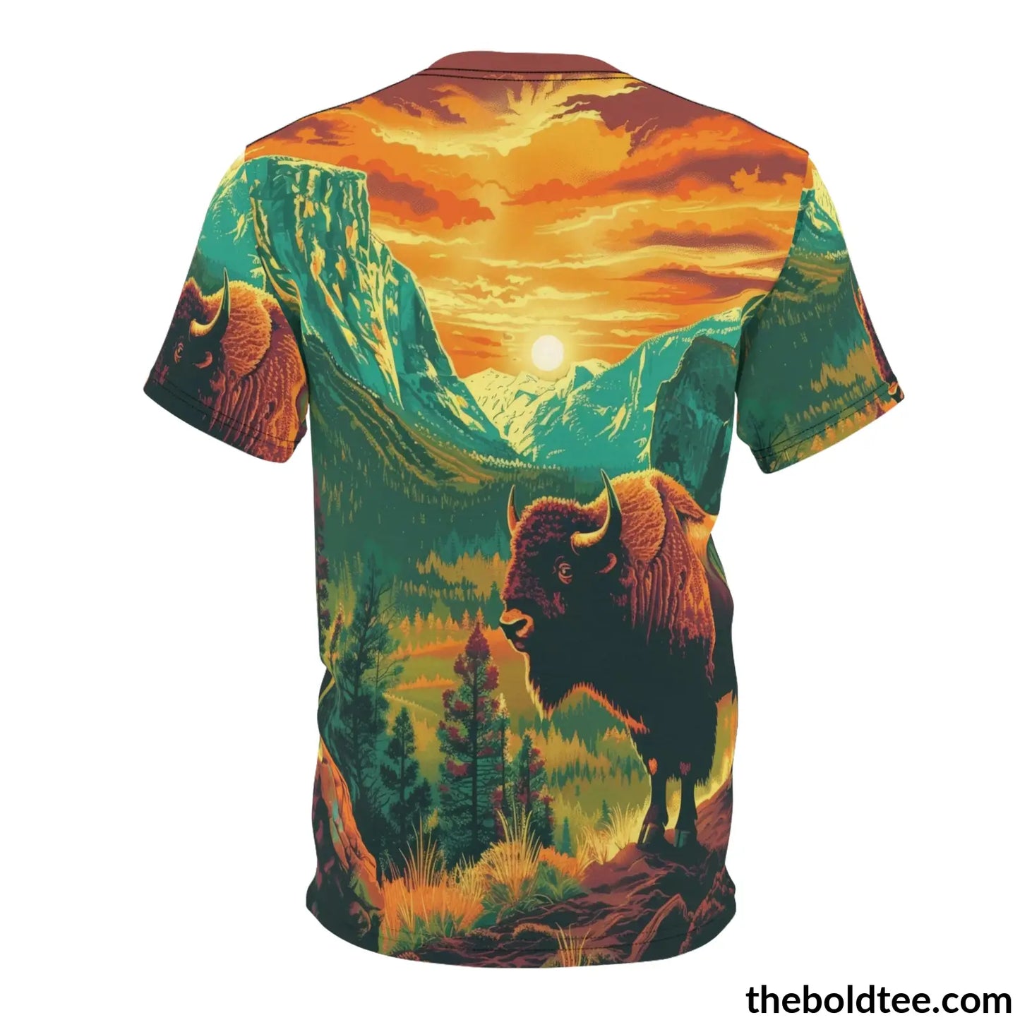 National Park Tee - Premium All Over Print Crewneck Shirt Prints