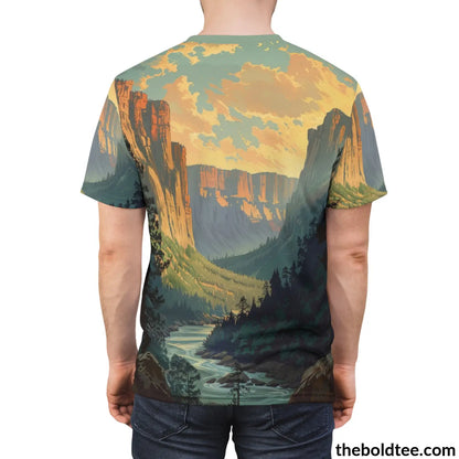 National Park Tee - Premium All Over Print Crewneck Shirt Prints