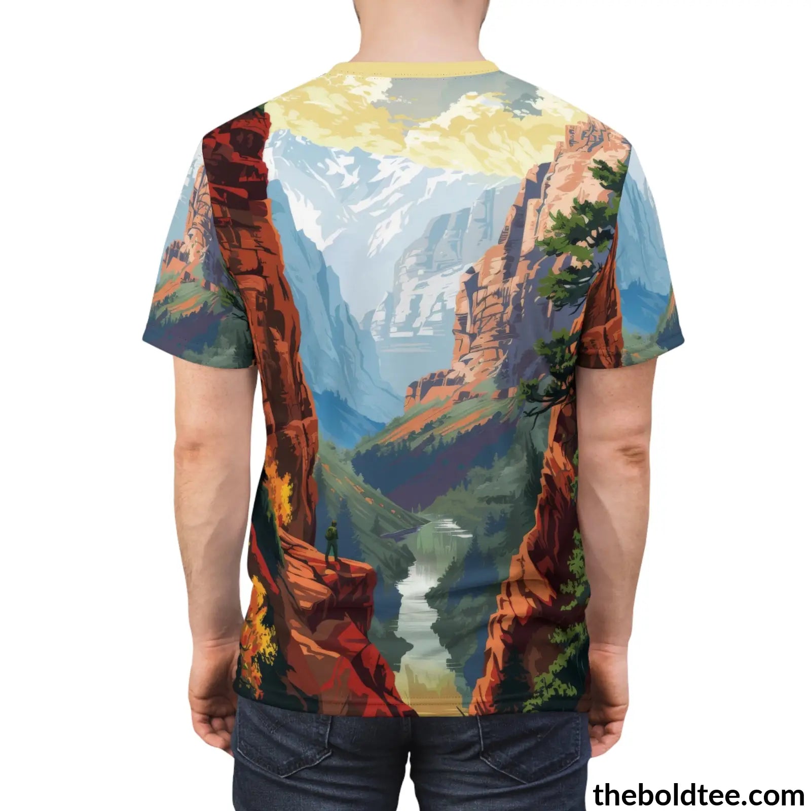 National Park Tee - Premium All Over Print Crewneck Shirt Prints