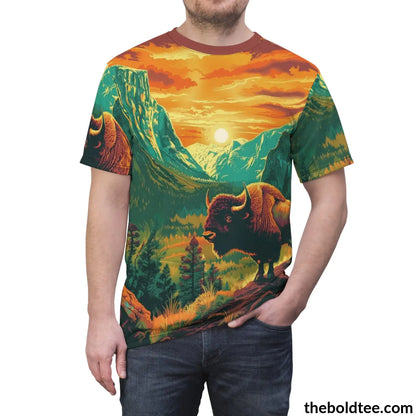 National Park Tee - Premium All Over Print Crewneck Shirt Prints