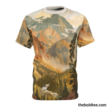 National Park Tee - Premium All Over Print Crewneck Shirt S Prints